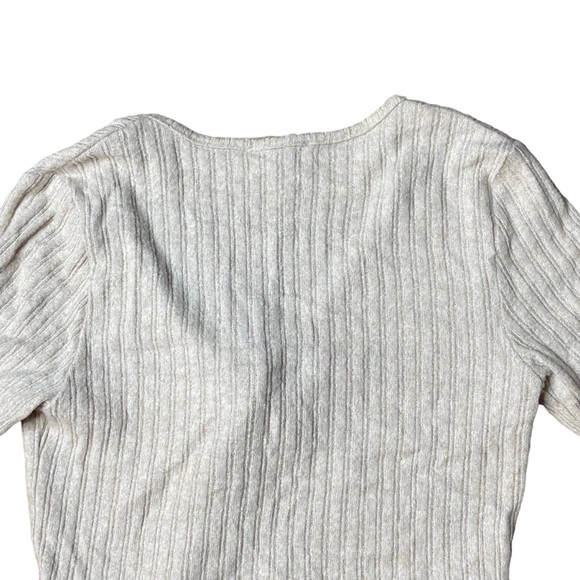 TopShop Crop Sweater Open Front With Tie Size XS - Picture 15 of 16